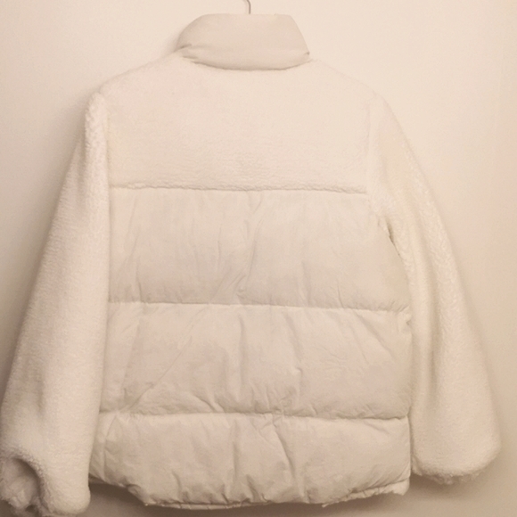 White Puffer Jacket - Picture 3 of 3